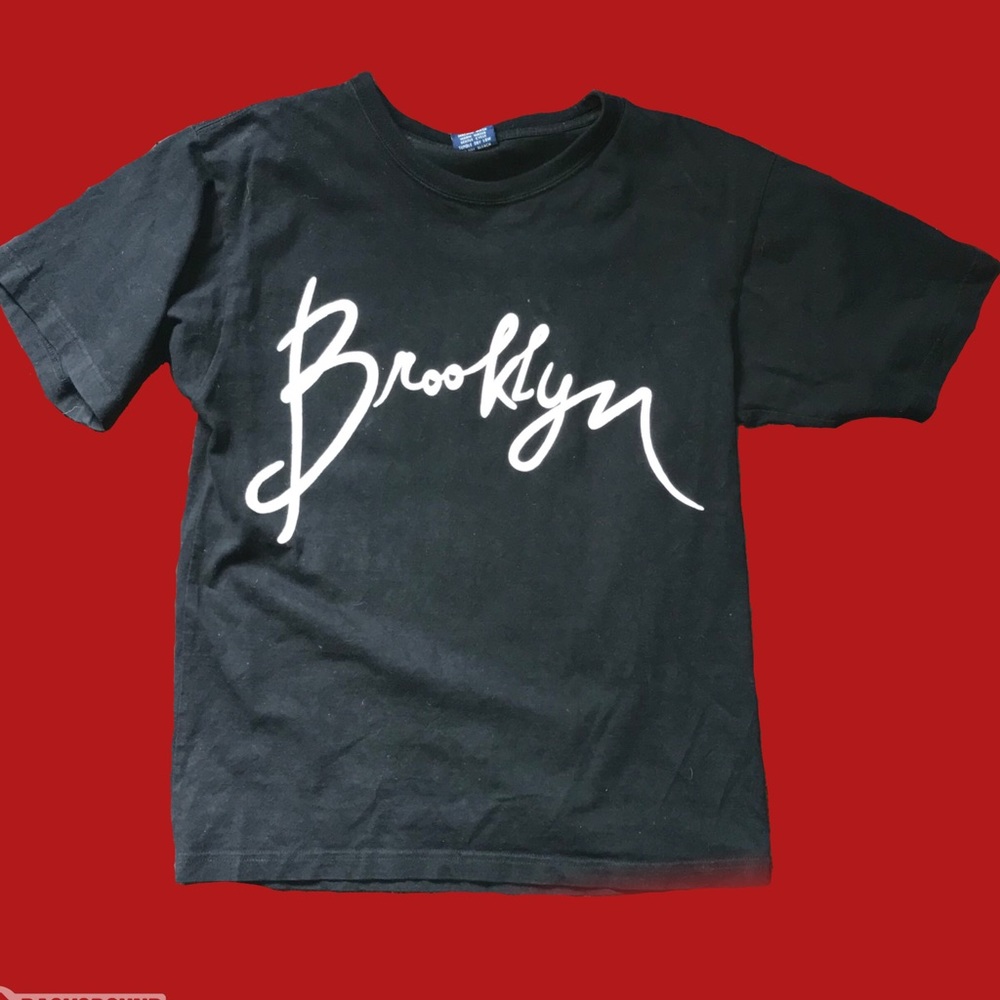 Black graphic tee